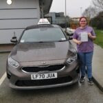 Katie Underwood passed her driving test Feb 2026