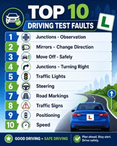 How to pass your driving test first time