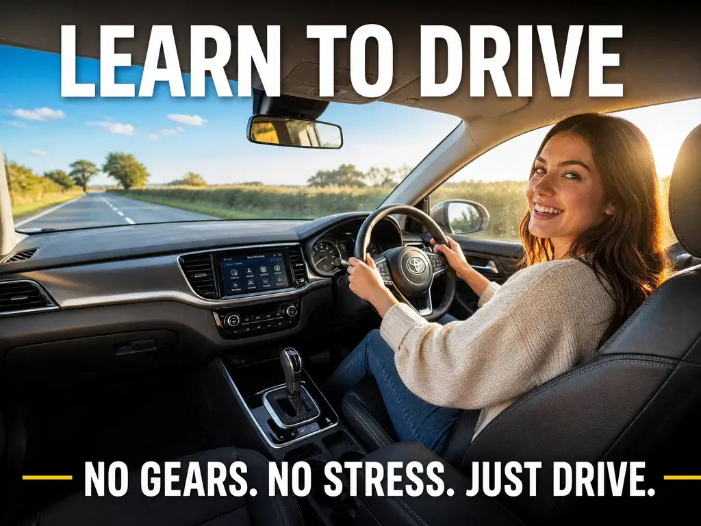 Here’s why learning to drive AUTOMATIC is the smartest choice you can make right now!